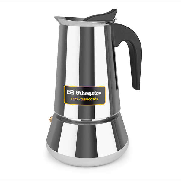 Orbegozo KFI 960 Cafetera de 9 Tazas para Disfrutar en Familia - Maximo Aroma en Cualquier Tipo de Fuego - Asa Ergonomica y Facil Limpieza Orbegozo KFI 960 Cafetera de 9 Tazas para Disfrutar en Familia - Maximo Aroma en Cualquier Tipo de Fuego - Asa Ergonomica y Facil Limpieza