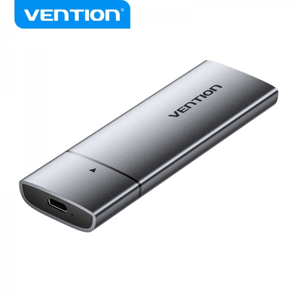 Vention Caja Externa para Disco SSD M.2 SATA a USB 3.1 Gen 2 Sin Tornillos - Color Negro Vention Caja Externa para Disco SSD M.2 SATA a USB 3.1 Gen 2 Sin Tornillos - Color Negro