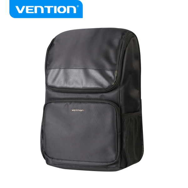 Vention Mochila Impermeable para Portatil - Tejido Oxford - Compartimento 15.6\" - Capacidad 19L - Color Negro