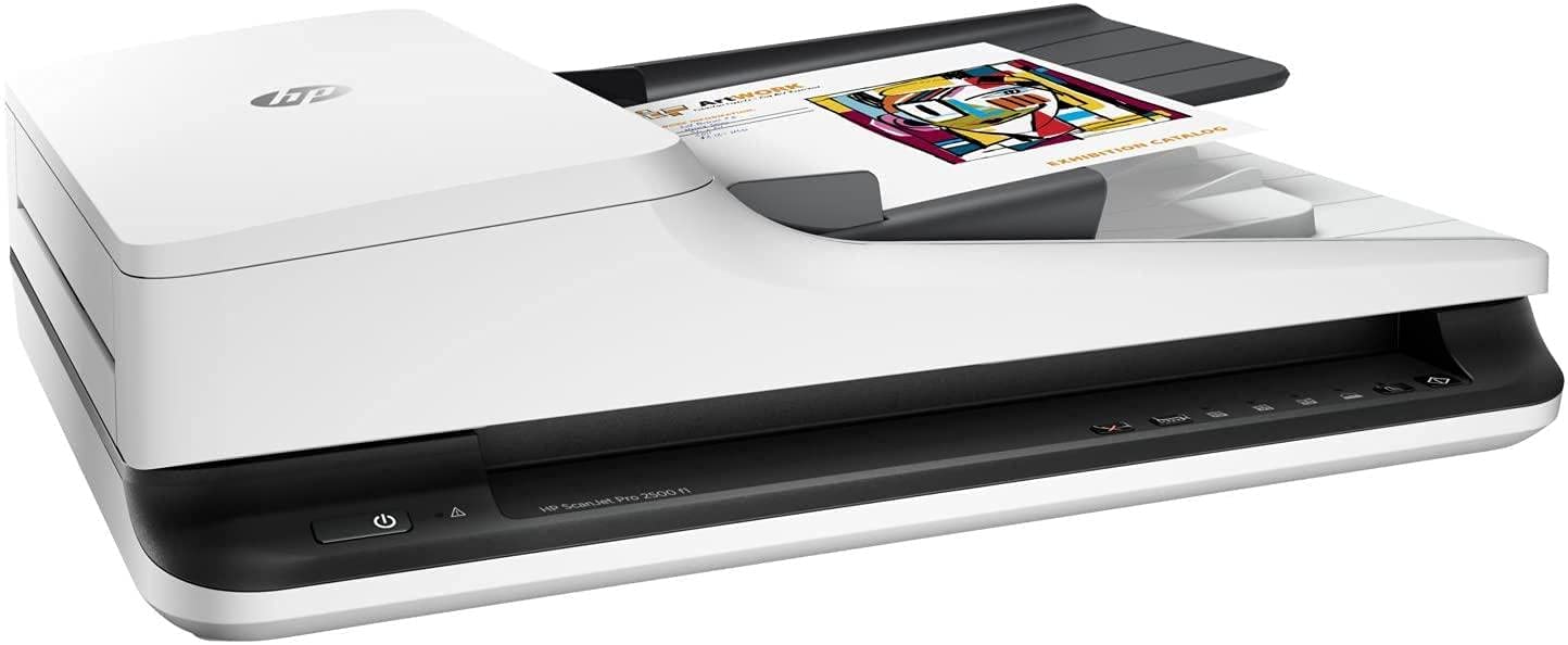 HP ScanJet Pro 2500 F1 Escaner Documental - Hasta 20ppm - Alimentador Automatico - Doble Cara
