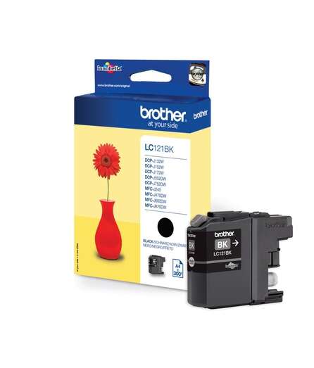 Brother LC121 Negro Cartucho de Tinta Original - LC121BKBP Brother LC121 Negro Cartucho de Tinta Original - LC121BKBP