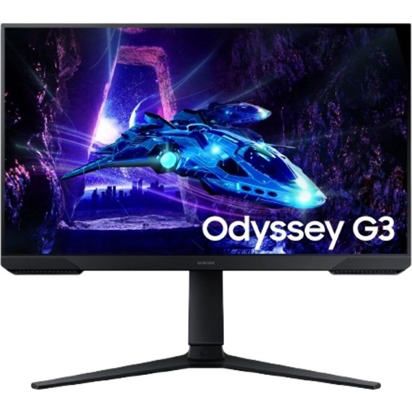 Samsung Odyssey G3 Monitor Gaming 24\" FullHD 1080P 100Hz FreeSync - Respuesta 1ms - Ajustable en Altura e Inclinable - Angulo de Vision 178° - 16:9 - HDMI, DisplayPort - VESA 100x100mm