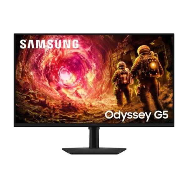 Samsung Odyssey G5 G50F Monitor 32\" IPS QHD 180Hz FreeSync G-Sync HDR10 - Respuesta 1ms - Regulable en Altura, Giratorio e Inclinable - HDMI, DisplayPort - VESA 100x100mm - Color Negro