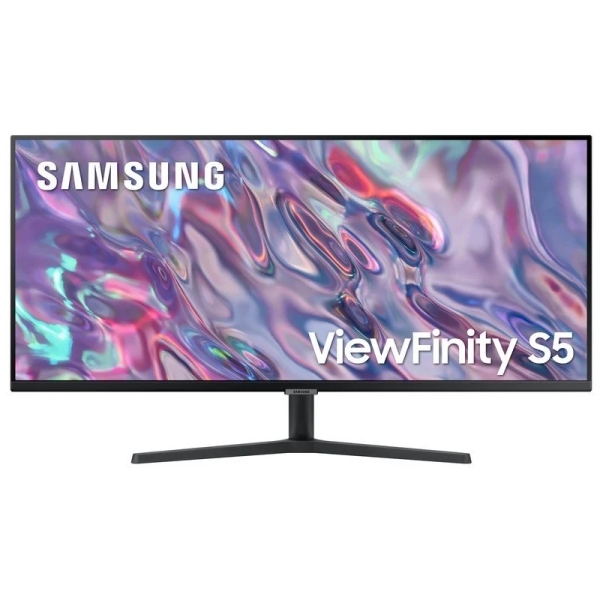 Samsung ViewFinity S5 Monitor 34\" LED UWQHD 100Hz HDR10 - Respuesta 5ms - Angulo de Vision 178° - HDMI, Displayport - VESA 100x100mm Samsung ViewFinity S5 Monitor 34\" LED UWQHD 100Hz HDR10 - Respuesta 5ms - Angulo de Vision 178° - HDMI, Displayport - VESA 100x100mm
