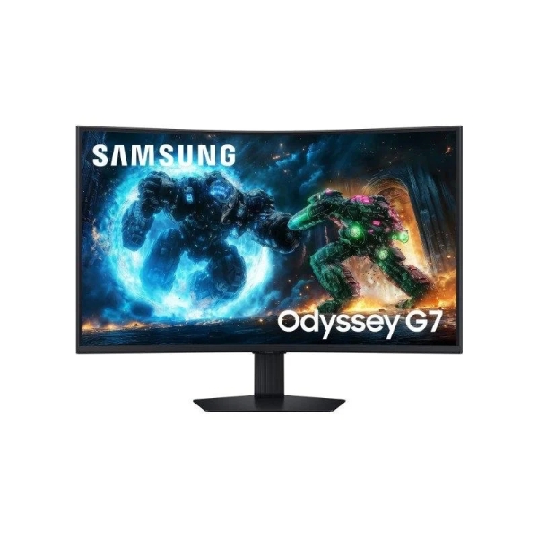 Samsung Odyssey G7 G75F Monitor 37\" VA Curvo UHD 4K 165Hz FreeSync HDR10+ - Respuesta 1ms - HDMI, DisplayPort, USB - VESA 75x75mm - Color Negro