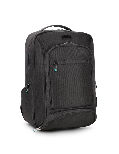Urban Factory Mixee Mochila Compacta para Portatil hasta 16\" - Ecologica - Color Negro