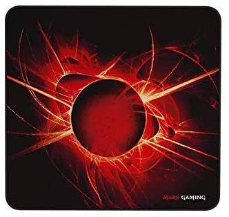 Mars Gaming MMP0 Alfombrilla Gaming - Bordes Reforzados - Antideslizante - Tamaño 200x200x3mm