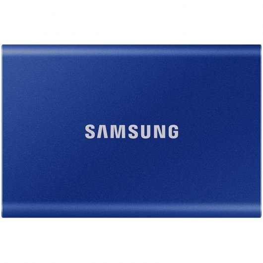 Samsung T7 Disco Duro Externo SSD 2TB PCIe NVMe USB 3.2 - Color Azul