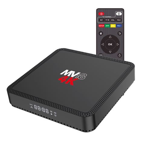 Muvip MV18 MiniPc Smart TV 4K Android 11 Quad Core GPU - WiFi, Bluetooth - 4GB - 32GB