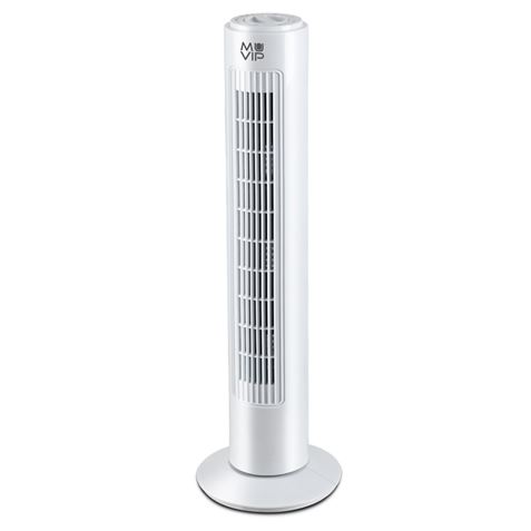 Muvip Ventilador de Torre - 50W - 3 Velocidades - Color Blanco Muvip Ventilador de Torre - 50W - 3 Velocidades - Color Blanco