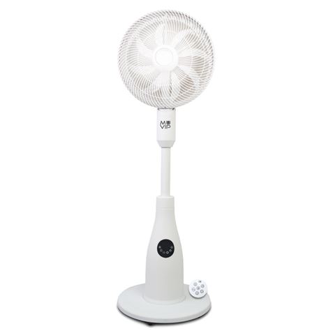 Muvip Ventilador de Pie 80W 8 Aspas - 7 Velocidades - Nebulizador - Funcion de Oscilacion - Luz LED - Color Blanco Muvip Ventilador de Pie 80W 8 Aspas - 7 Velocidades - Nebulizador - Funcion de Oscilacion - Luz LED - Color Blanco