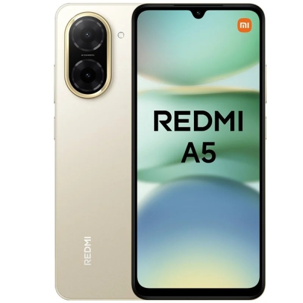 Xiaomi Redmi A5 Smartphone Pantalla 6.88\" - 4GB - 128GB - Camara Principal 32MP - Bateria 5200mAh - Color Oro