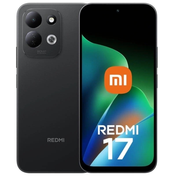 Xiaomi Redmi 17 Smartphone Pantalla 6.99\" - 4GB - 256GB - Camara Principal 50MP - Bateria 7700mAh - Color Negro Xiaomi Redmi 17 Smartphone Pantalla 6.99\" - 4GB - 256GB - Camara Principal 50MP - Bateria 7700mAh - Color Negro