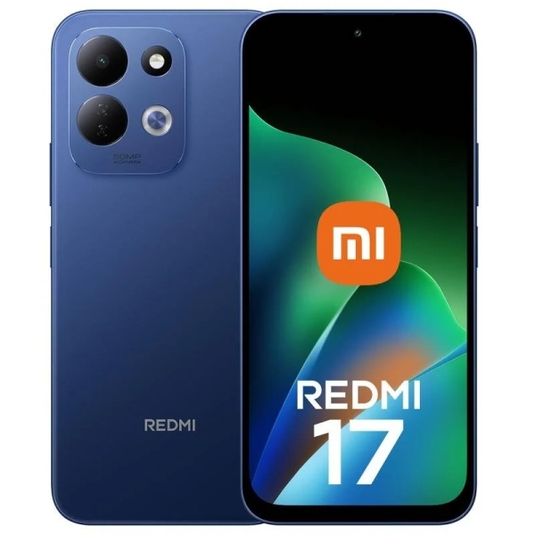 Xiaomi Redmi 17 Smartphone Pantalla 6.99\" - 4GB - 128GB - Camara Principal 50MP - Bateria 7700mAh - Color Azul Xiaomi Redmi 17 Smartphone Pantalla 6.99\" - 4GB - 128GB - Camara Principal 50MP - Bateria 7700mAh - Color Azul