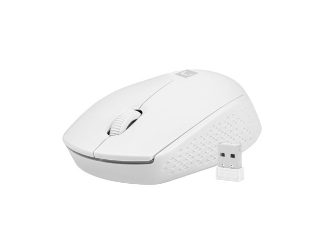 Natec Stork Raton Optico Inalambrico - 1600 dpi - Adaptador USB - 3 Botones - Color Blanco Natec Stork Raton Optico Inalambrico - 1600 dpi - Adaptador USB - 3 Botones - Color Blanco