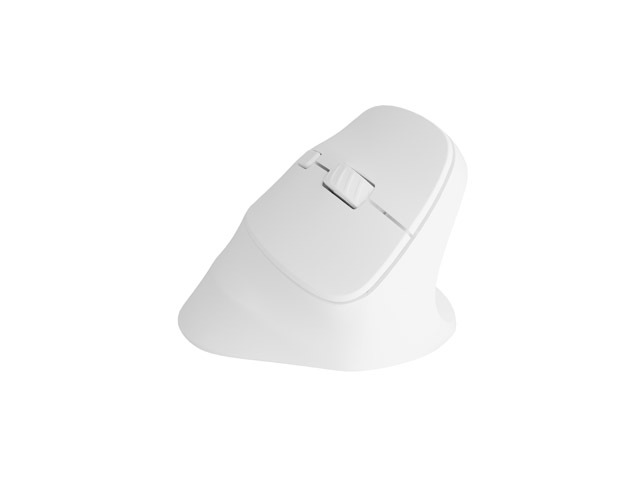 Natec Crake 2 Raton Optico Vertical Inalambrico - 2.400 dpi - Bluetooth + 2,4Ghz - 6 Botones - Color Blanco Natec Crake 2 Raton Optico Vertical Inalambrico - 2.400 dpi - Bluetooth + 2,4Ghz - 6 Botones - Color Blanco