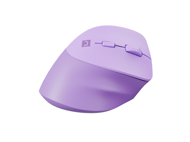 Natec Crake 2 Raton Optico Vertical Inalambrico - 2.400 dpi - Bluetooth + 2,4Ghz - 6 Botones - Color Lavanda Natec Crake 2 Raton Optico Vertical Inalambrico - 2.400 dpi - Bluetooth + 2,4Ghz - 6 Botones - Color Lavanda