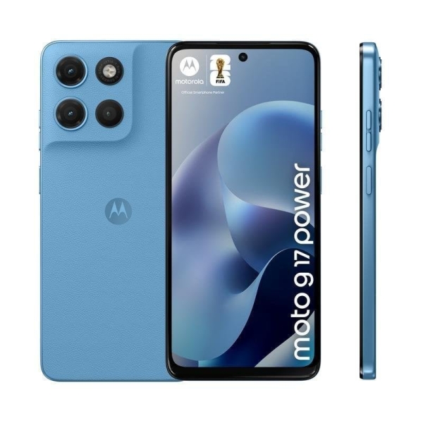 Motorola Moto G17 Power Smartphone Pantalla LCD 6.72\" - 4GB - 256GB - Camara 50mp - Bateria 6000mAh - Color Azul