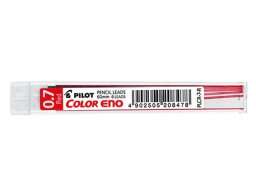 Pilot Pack de 6 Minas para Portaminas Color Eno H-197 0.7mm - Minas Color Rojo
