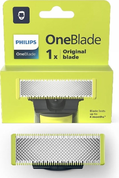 Philips OneBlade QP210/51 Cuchilla de Repuesto Original - Compatible con Todos los Mangos OneBlade y OneBlade Pro - Resistente al Agua IPX7 Philips OneBlade QP210/51 Cuchilla de Repuesto Original - Compatible con Todos los Mangos OneBlade y OneBlade Pro - Resistente al Agua IPX7