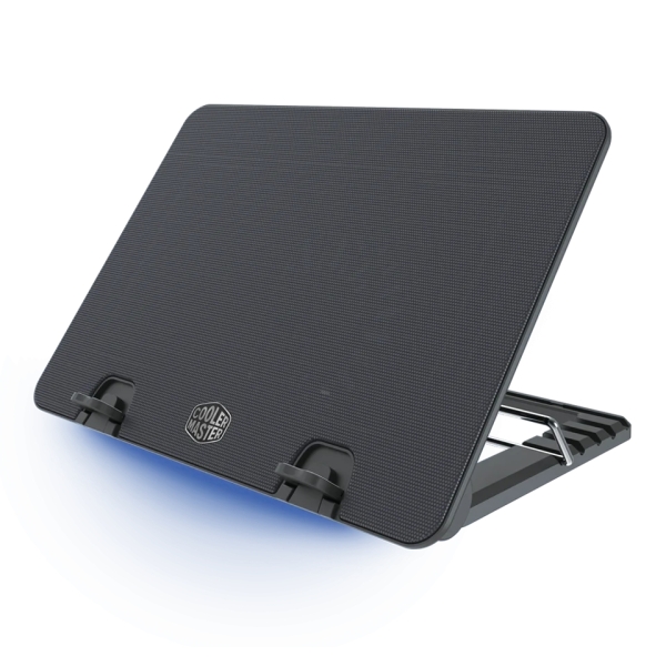 Cooler Master Ergo Stand IV Base de Refrigeracion para Portatil hasta 17\" - 1 Ventilador Silencioso - 5 Niveles de Inclinacion - Tira Led Azul Cooler Master Ergo Stand IV Base de Refrigeracion para Portatil hasta 17\" - 1 Ventilador Silencioso - 5 Niveles de Inclinacion - Tira Led Azul