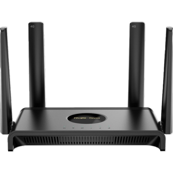 Ruijie RG-EW300T Router - Velocidad Inalambrica hasta 300Mbps - WiFi - Conectividad Movil 4G LTE Cat4 - Gestion en la Nube - Color Negro Ruijie RG-EW300T Router - Velocidad Inalambrica hasta 300Mbps - WiFi - Conectividad Movil 4G LTE Cat4 - Gestion en la Nube - Color Negro