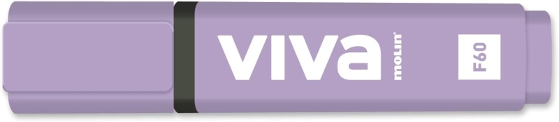 Molin Viva Marcador Fluorescente - Trazo entre 1 y 5mm - Tinta con Base de Agua - Color Violeta Molin Viva Marcador Fluorescente - Trazo entre 1 y 5mm - Tinta con Base de Agua - Color Violeta