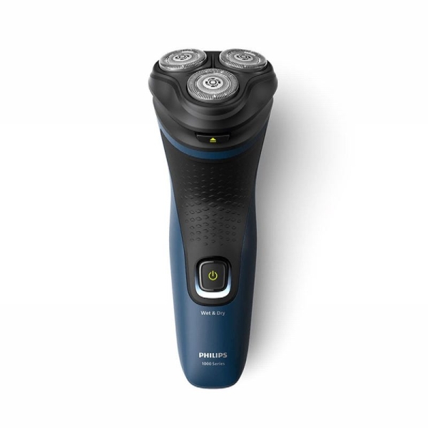 Philips S1151/00 Afeitadora Electrica Series 1000 Wet & Dry - 3 Cabezales Flexibles 3D - Afeitadora 100% Lavable IPX7 - Uso Inalambrico 40min - Carga 8h - Mango Ergonomico Philips S1151/00 Afeitadora Electrica Series 1000 Wet & Dry - 3 Cabezales Flexibles 3D - Afeitadora 100% Lavable IPX7 - Uso Inalambrico 40min - Carga 8h - Mango Ergonomico