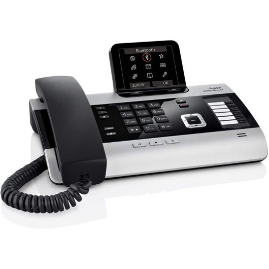 Gigaset DX600A Telefono RDSI Sobremesa Bluetooth - 2 Llamadas Simultaneas - Pantalla 3.5\" - Contestador Automatico