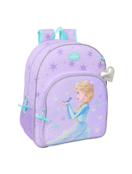 Safta Frozen Spirit Mochila - Adaptable a Carro - Asa de Mano - 33x42x14cm - Color Lila