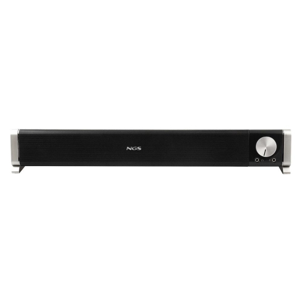 NGS SB500-BT Barra de Sonido Bluetooth 20W - Alimentacion por USB - Entrada Jack y Microfono - Salida Auriculares - Control de Volumen Integrado - Diseño Compacto - Color Negro NGS SB500-BT Barra de Sonido Bluetooth 20W - Alimentacion por USB - Entrada Jack y Microfono - Salida Auriculares - Control de Volumen Integrado - Diseño Compacto - Color Negro