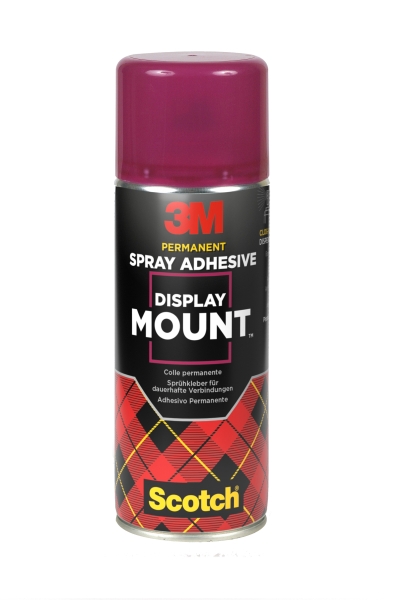 Scotch Displaymount Adhesivo en Spray - 400ml - Color Transparente