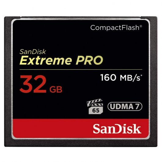 Sandisk Extreme Pro Tarjeta Compact Flash 32GB 160MB/s