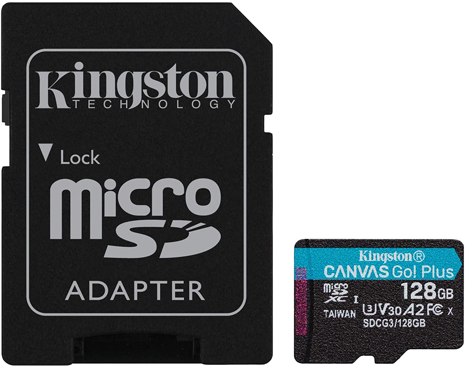 Kingston Tarjeta Micro SDXC 128GB UHS-I U3 V30 Clase 10 170MB/s