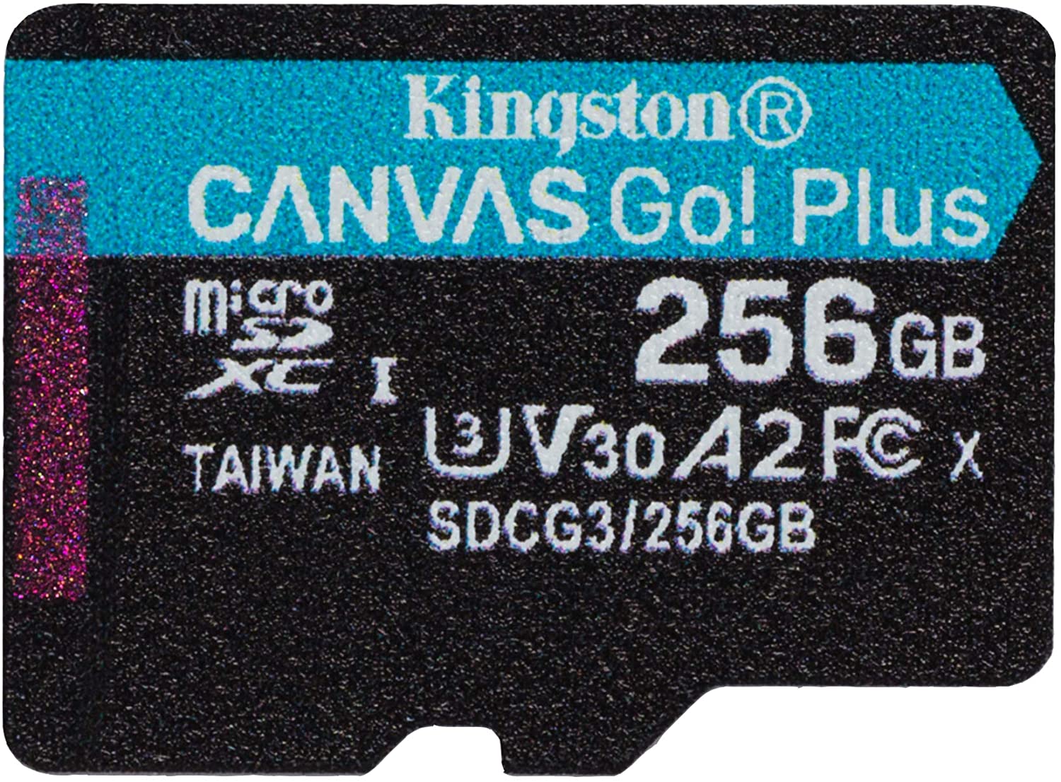 Kingston Kingston Tarjeta Micro SDXC 256GB UHS-I U3 V30 Clase 10 170MB/s Canvas Go PlusTarjeta Micro SDXC 256GB UHS-I U3 V30 Clase 10 170MB/s