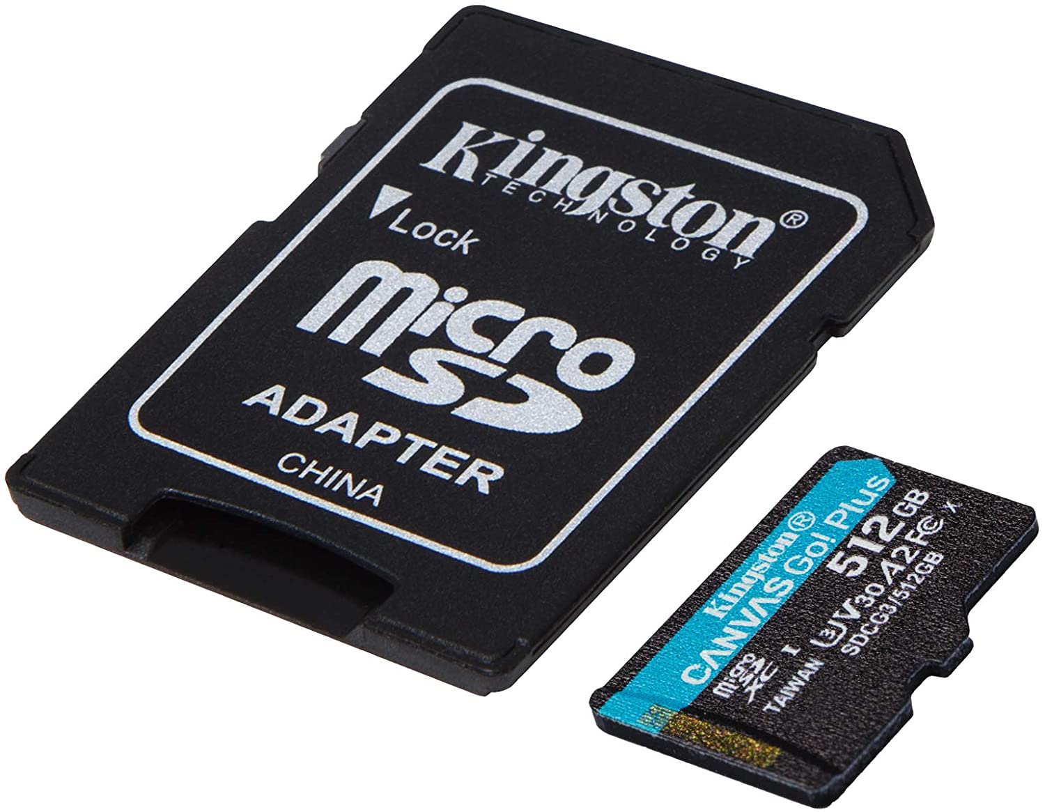 Kingston Tarjeta Micro SDXC 512GB UHS-I U3 V30 Clase 10 170MB/s