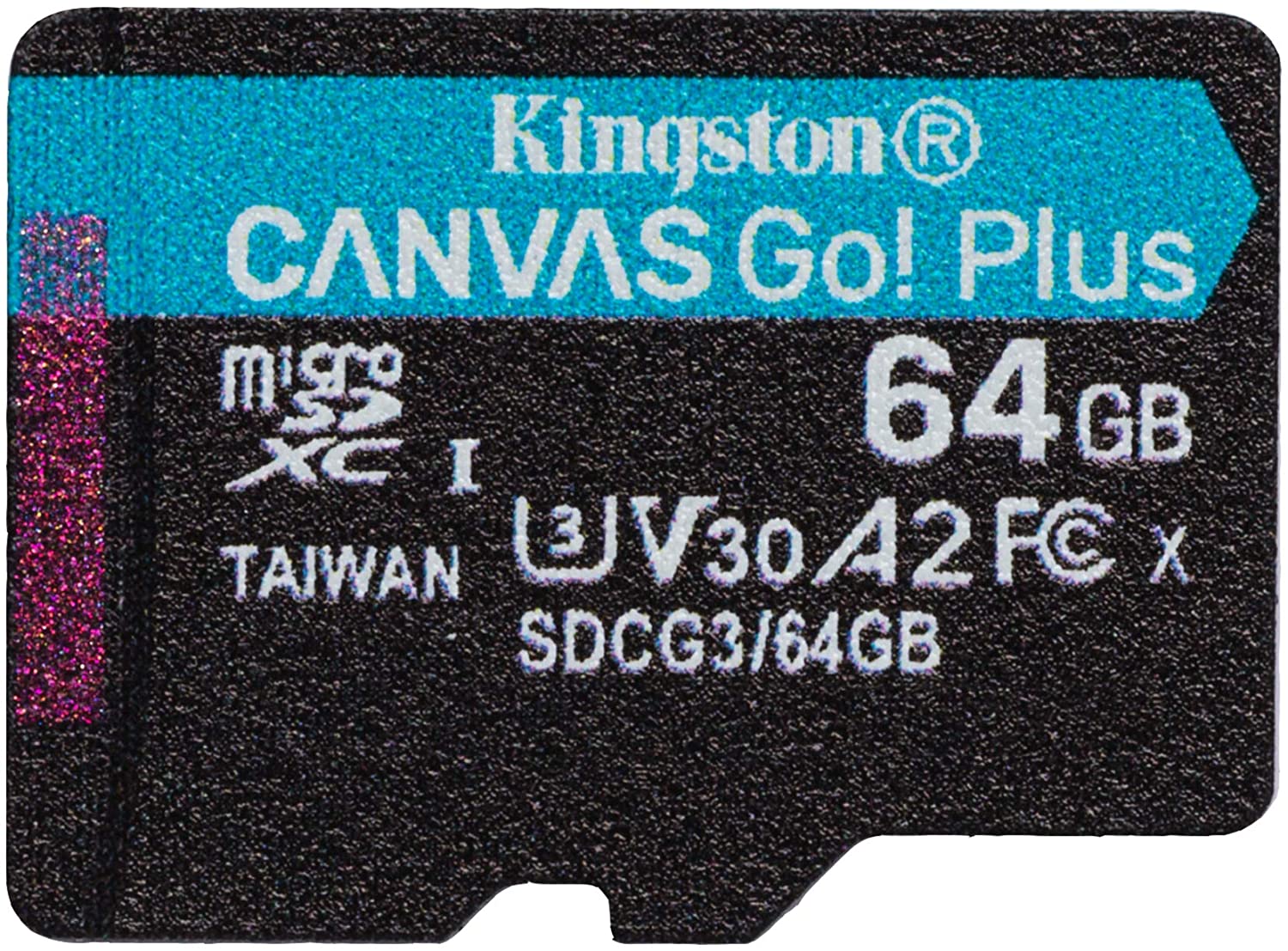 Kingston Tarjeta Micro SDXC 64GB UHS-I U3 V30 Clase 10 170MB/s
