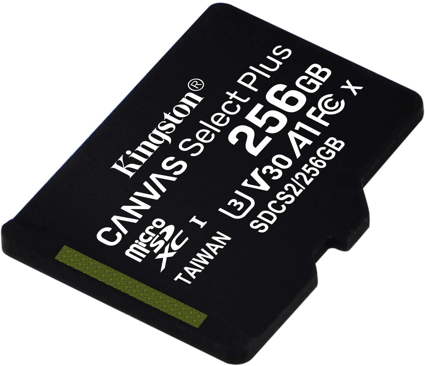 Kingston Tarjeta Micro SDXC 256GB Clase 10 100MB/s Canvas Select Plus
