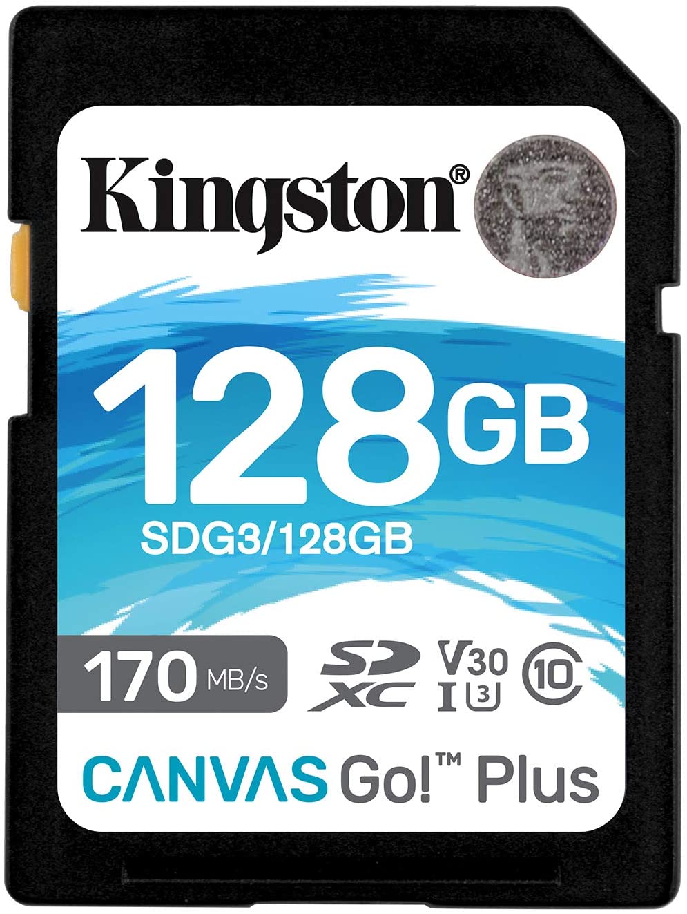 Kingston Tarjeta SDXC 128GB UHS-I U3 V30 Clase 10 170MB/s