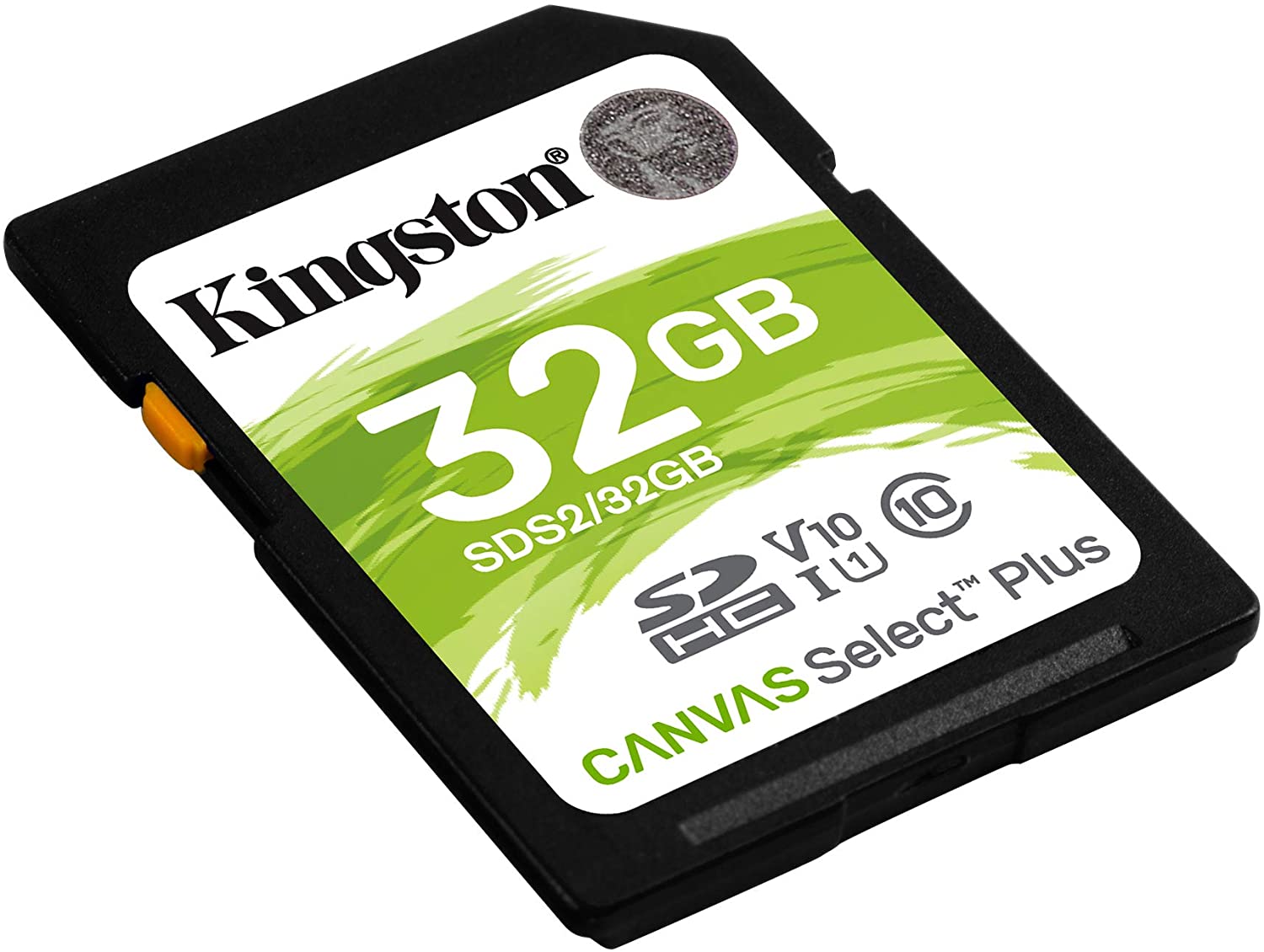 Kingston Tarjeta SDHC 32GB UHS-I Clase 10 100MB/s Canvas Select Plus