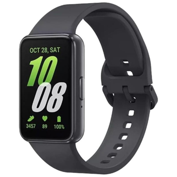 Samsung Galaxy Fit 3 Pulsera Actividad 40mm - Pantalla Amoled 1,6\" - Bateria hasta 13 Dias - IP68 - Controles Multimedia - Color Gris