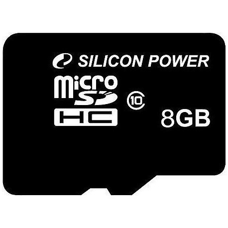 Silicon Power Tarjeta Micro SDHC UHS-1 8GB Clase 10