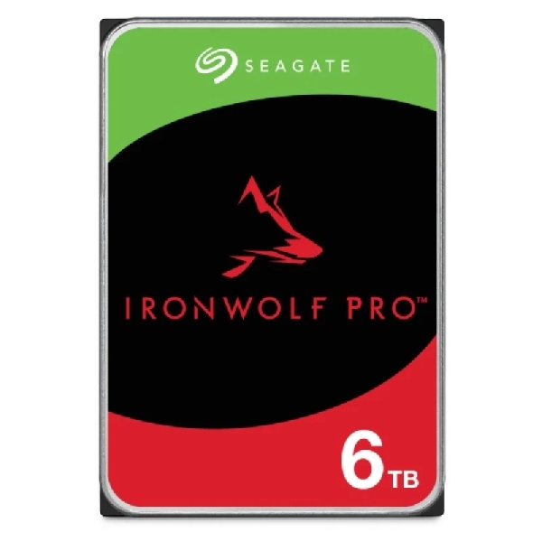 Seagate Ironwolf Pro Disco Duro Interno 3.5\" SATA 3 6TB NAS