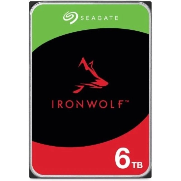 Seagate Ironwolf Disco Duro Interno 3.5\" SATA 3 6TB NAS