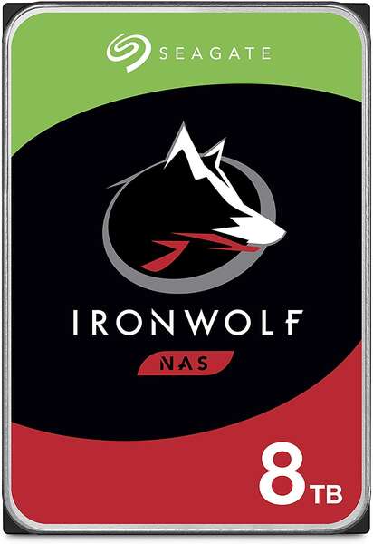 Seagate Ironwolf Disco Duro Interno 3.5\" SATA 3 8TB NAS