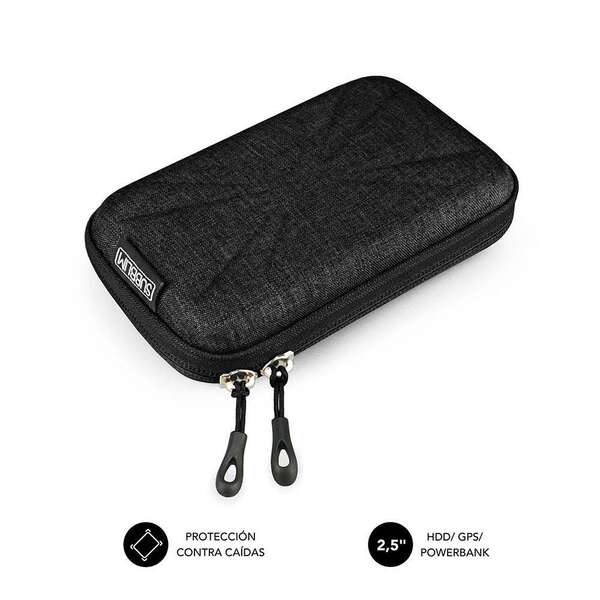 Subblim Funda HDD Compacta y Ligera - Proteccion Optima contra Golpes - Diseño Elegante y Moderno - Interior Acolchado y Suave - Color Negro Subblim Funda HDD Compacta y Ligera - Proteccion Optima contra Golpes - Diseño Elegante y Moderno - Interior Acolchado y Suave - Color Negro
