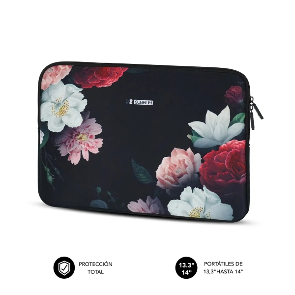 Subblim Funda Trendy de Neopreno Portátil de 13.3\" a 14\"- Resistencia a Golpes y Caidas - Colores Varios