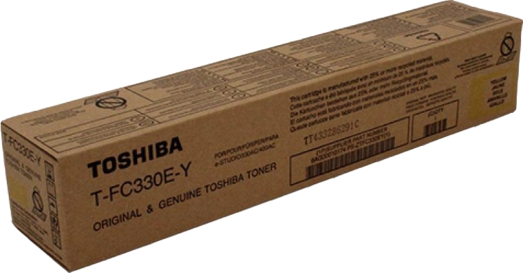 Toshiba T-FC330Y Amarillo Cartucho de Toner Original - 6AG00009143 Toshiba T-FC330Y Amarillo Cartucho de Toner Original - 6AG00009143