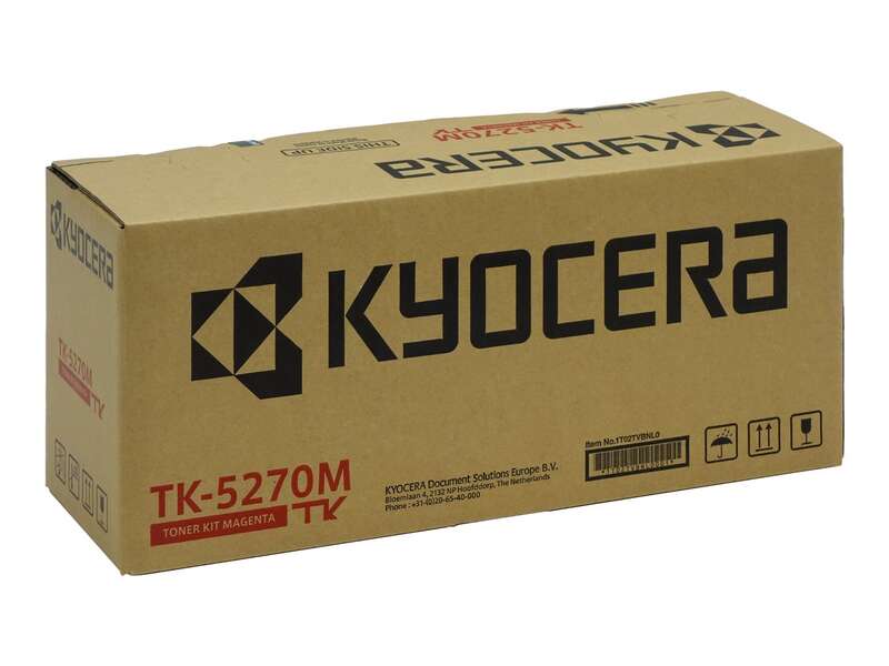 Kyocera TK5270 Magenta Cartucho de Toner Original - 1T02TVBNL0/TK5270M Kyocera TK5270 Magenta Cartucho de Toner Original - 1T02TVBNL0/TK5270M