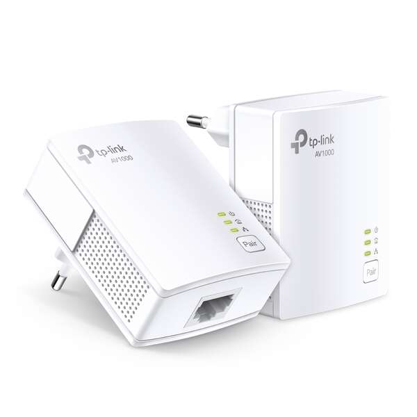TP-Link Kit de Inicio AV1000 Gigabit Powerline TP-Link Kit de Inicio AV1000 Gigabit Powerline